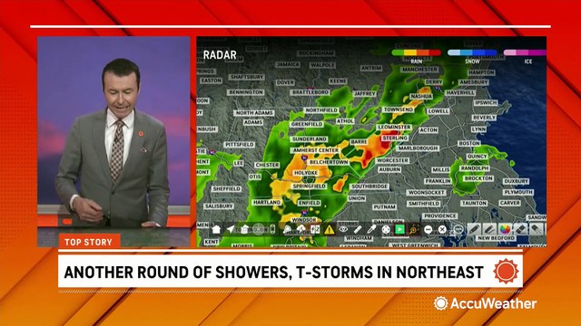Another round of May storms brings heavy rain to the Northeast