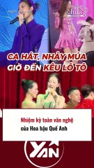 Nhiệm kỳ toàn văn nghệ của hoa hậu Quế Anh