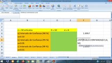 Estimación por Intervalo. 50 artículos