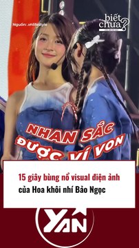 15 giây bùng nổ visual của hoa khôi nhí Bảo Ngọc