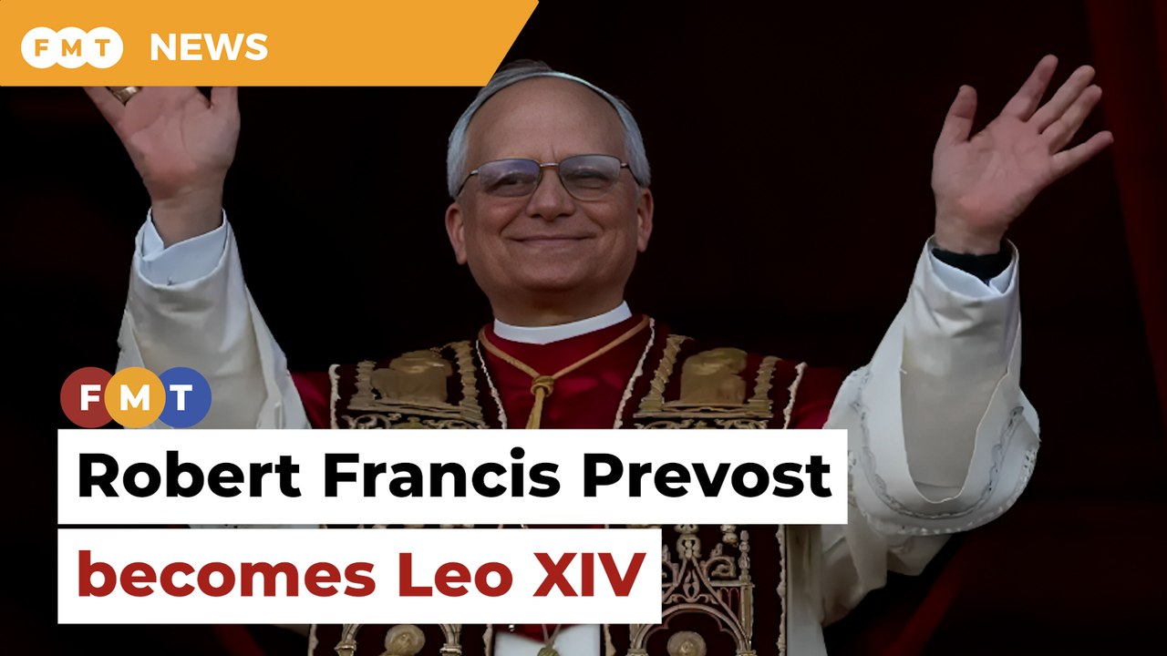 First US pontiff elected as Robert Francis Prevost becomes Leo XIV