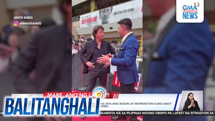 Alden Richards, na-meet up close and personal si Hollywood Superstar Tom Cruise | Balitanghali
