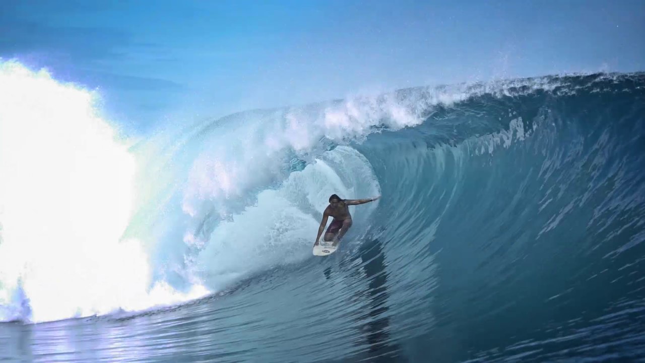 Teahupo'o derrière la vague olympique
