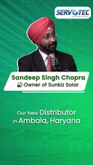 Why Sunkiz Solar Trusts Servotech  Mr. Sandeep Singh Chopra Shares His Experience