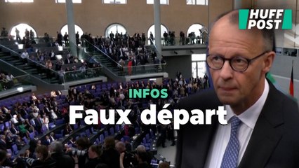 Avant même son entrée en fonction, le futur chancelier allemand a essuyé un revers inédit