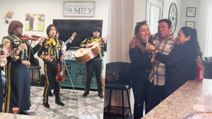 Un Adolescente Hace Llorar A Su Abuelo Cuando Contrata Al Mariachi De La Escuela Para Que Toque Su Canción
