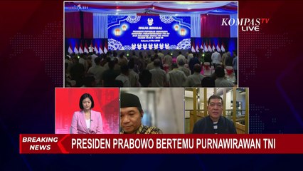 [FULL] Analisis Pidato hingga Gesture Presiden Prabowo saat Bertemu Purnawirawan TNI