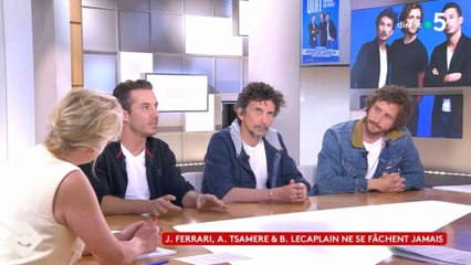 Jérémy Ferrari, Arnaud Tsamère et Baptiste Lecaplain se confient sur les tensions nées lors de la création de leur spectacle