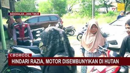 Viral Video Warga di Bangkalan Sembunyikan Motor di Hutan Demi Hindari Razia Polisi