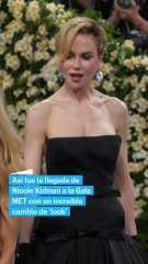 Nicole Kidman reaparece en la Gala MET con un sorprendente cambio de 'look'