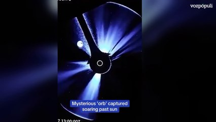 La NASA comparte un vídeo de un "orbe" alrededor del Sol y desata todo tipo de teorías