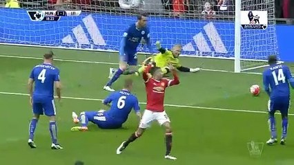 Leicester City 1-1 Man United - Goals and Highlights (1/5/2016) | K+1 HD (P1)