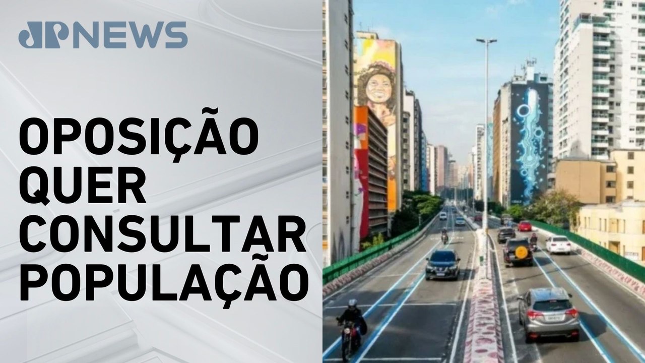 Vereadores de SP discutem obras da Prefeitura no Minhocão