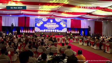 [Full] Amanat Purnawirawan TNI AD di Depan Presiden Prabowo, Disambut Salam Komando