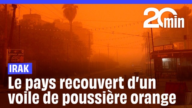 Irak : Une violente tempête de sable recouvre le nord du pays d'un voile orange
