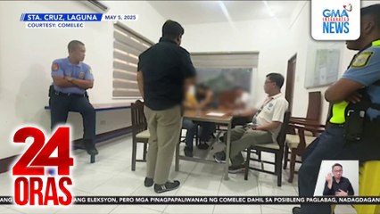 3 nagpanggap na taga-Comelec at kumuha ng litrato ng mga makinang para sa botohan, inaresto | 24 Oras