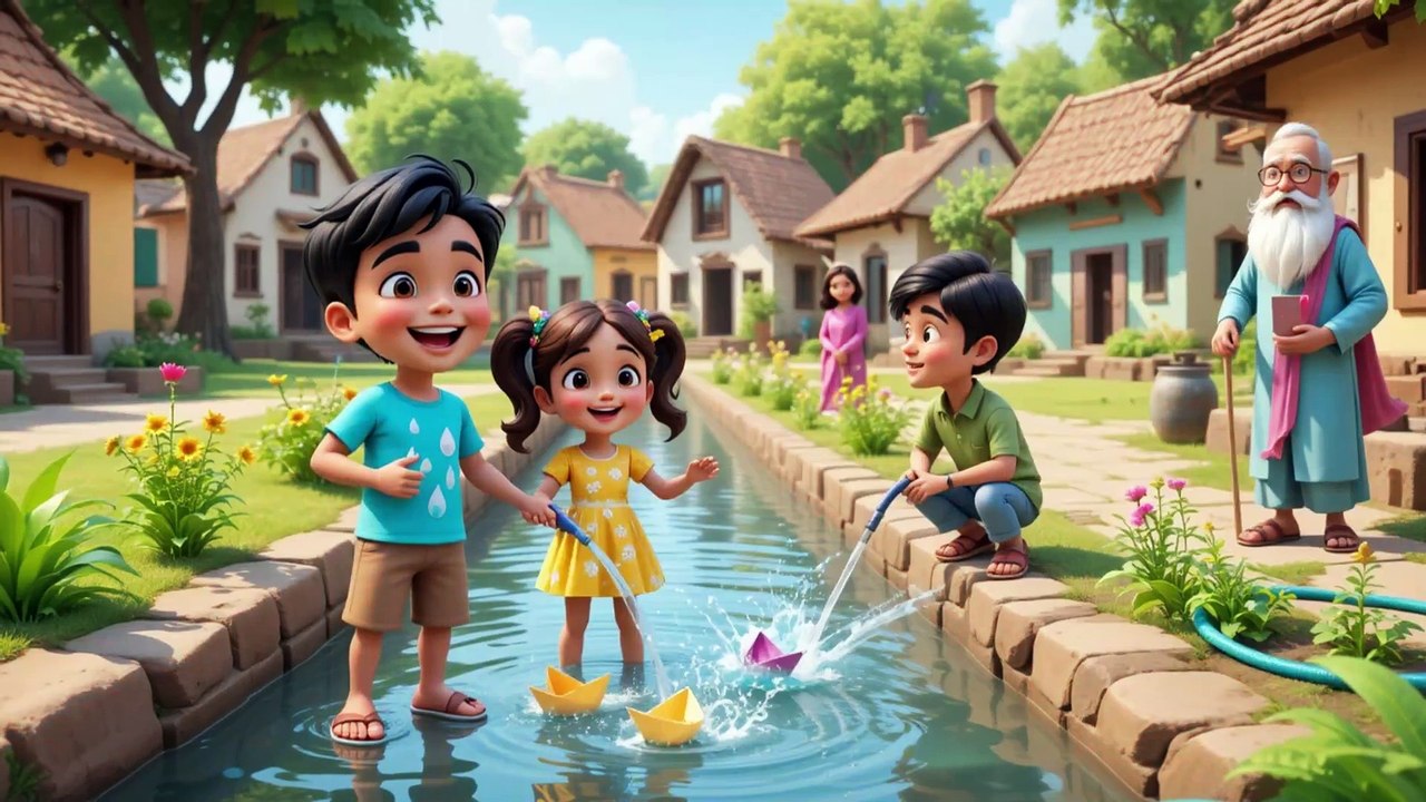 Save Water Story for Kids | Moral Story About Saving Water | Educational Cartoon