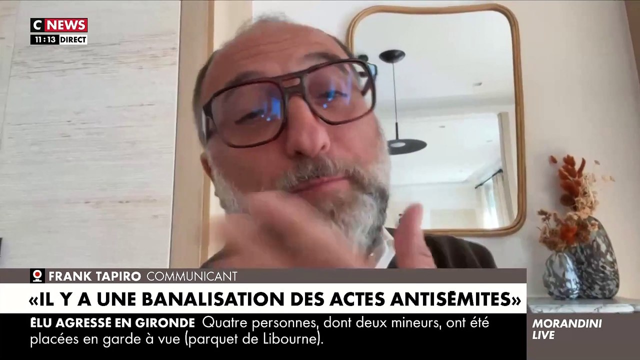 Sur CNews, Jean-Marc Morandini répond au publicitaire Frank Tapiro qui lui indique que son nom est sur une liste des animateurs juifs à la télé: "Je ne vais même pas démentir, car en fait pour être clair, je les emmerde !" - VIDEO