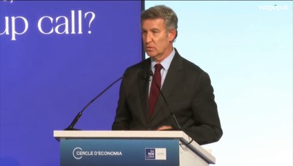 Feijóo desmiente el mantra favorito de Óscar Puente