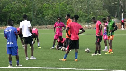 Petit Poto avec Koné Issa du RCA