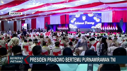 Presiden Prabowo Bertemu Purnawirawan TNI, Akan Beri Arahan Tentang Gibran?