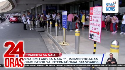 Pagparada nang paharap sa NAIA T1 at T2, bawal na; parallel unloading na lang tulad sa NAIA T3 | 24 Oras