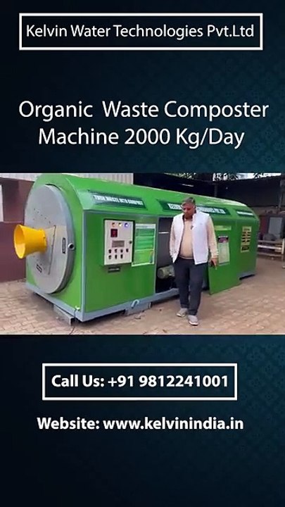 Natural Composter 2000 kg per day