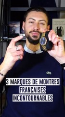 3 marques de montres françaises 🇫🇷⌚️Partie 1