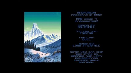 Amiga Intro RAW 4 by Andromeda (1992)