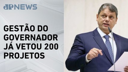 Alesp cria grupo de trabalho para reduzir vetos de Tarcísio de Freitas