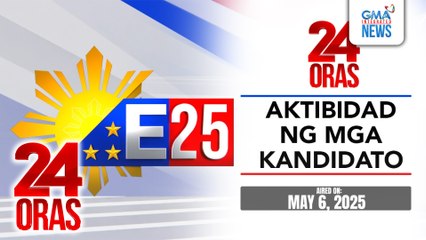 #Eleksyon2025: Aktibidad ng senatorial candidates (May 6, 2025) | 24 Oras