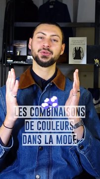 Les combinaisons de couleurs pour bien s'habiller 🔴⚫️