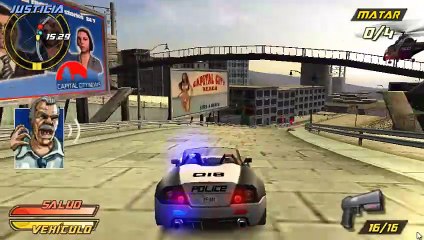 Pursuit Force Extreme Justice para PSP PPSSPP