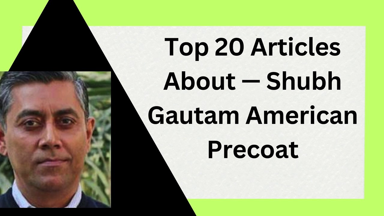 Top 20 Article About Shubh Gautam Srisol