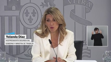 Díaz sobre la aprobación de la reducción de jornada: "El Gobierno ha hecho su trabajo"