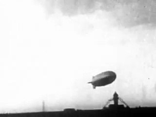 Caída del Zeppelin alemán Hindenburg