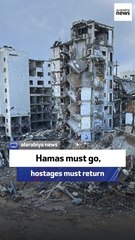 Former Israeli official: Hamas must go, hostages must return