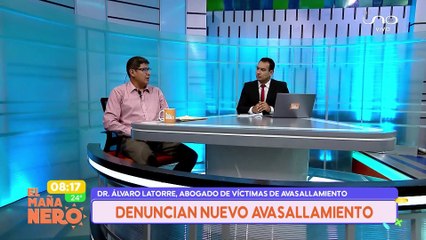 SCZ ABOGADO ALBARO LA TORRE HABLA SOBRE AVASALLAMIENTO EN PROPIEDAD SANTA RITA