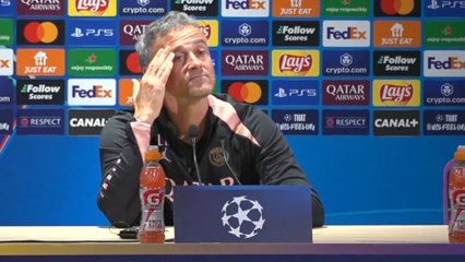 Luis Enrique preguntado por una posible final PSG - Barça y no se esconde
