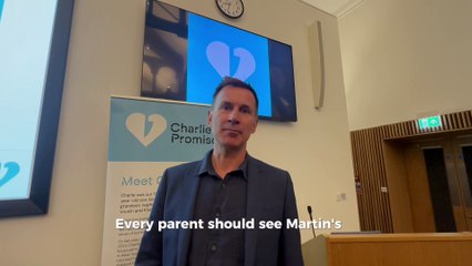 “Martin Cosser is the most formidable campaigner I’ve met, every parent should see his talk." – Jeremy Hunt, MP