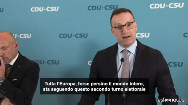 Germania, secondo turno per Merz, capogruppo Cdu: Il mondo ci guarda