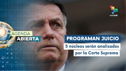 Corte Suprema de Brasil programa juicio de Bolsonaro