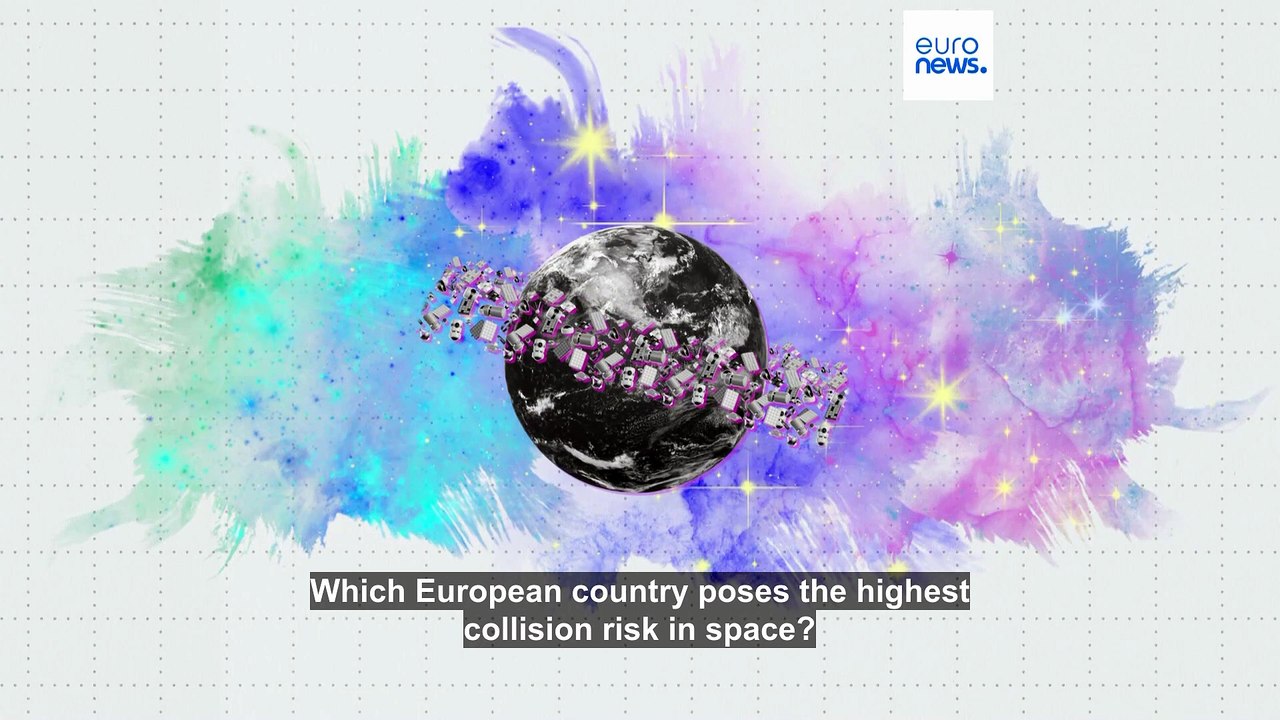 Space junk: Which European country poses the highest collision risk?