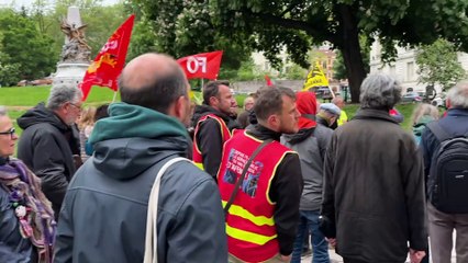 Grève des postiers contre la fermeture du bureau de la Badouillère