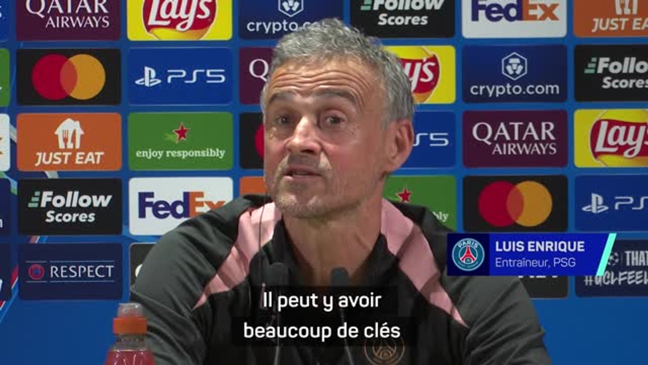 PSG - Luis Enrique : "Confiance, intelligence émotionnelle et beaucoup d'efforts"