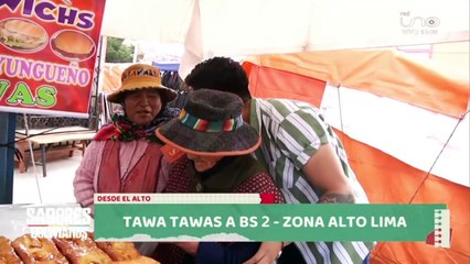 SABORES BOLIVIANOS: TAWA TAWAS UM JAVIER