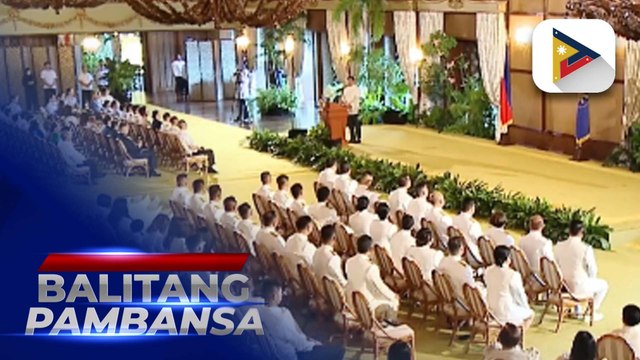 PBBM leads oath taking of newly promoted PCG officials