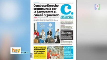 Titulares de prensa dominicana martes 6 de mayo 2025 | Hoy Mismo