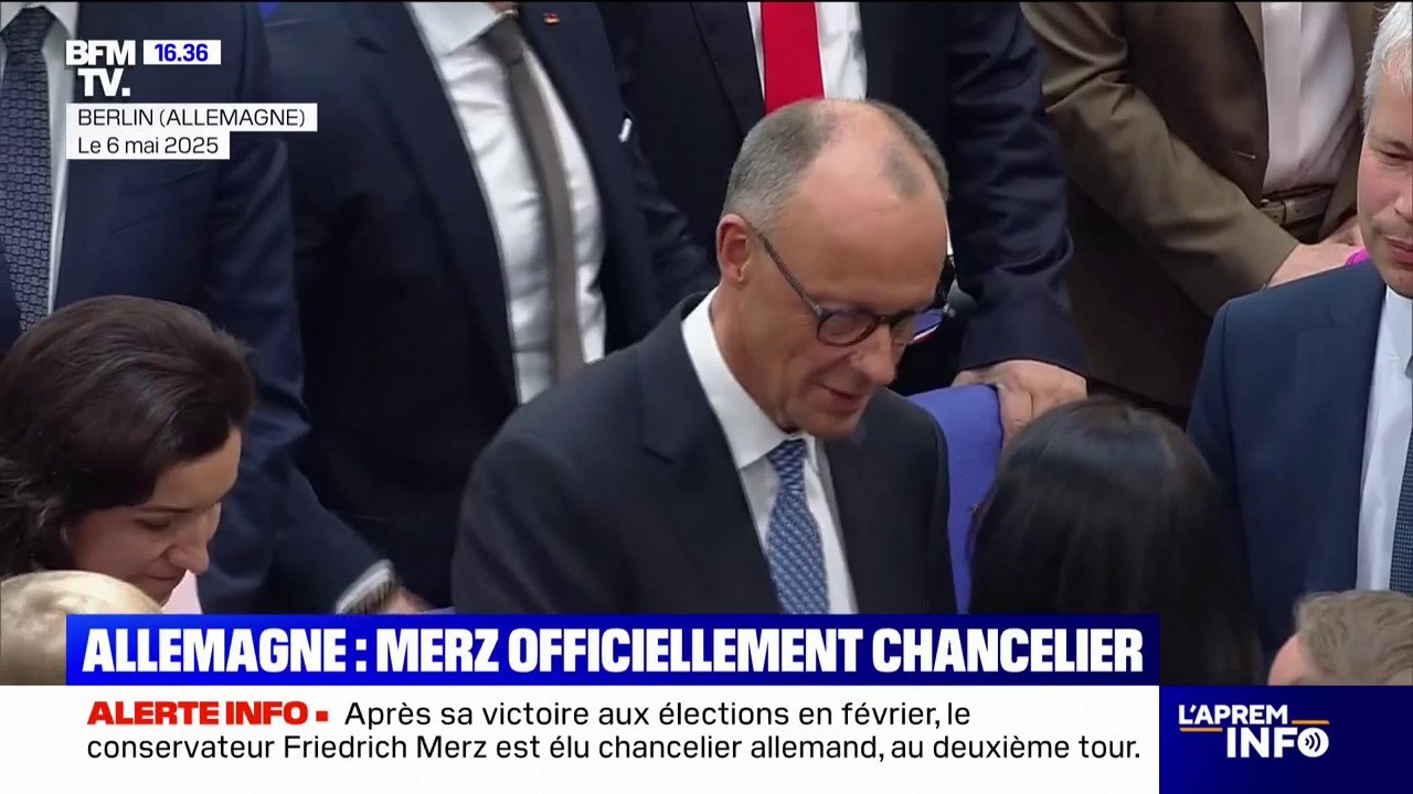 Allemagne: le conservateur Friedrich Merz élu chancelier et succède à Olaf Scholz