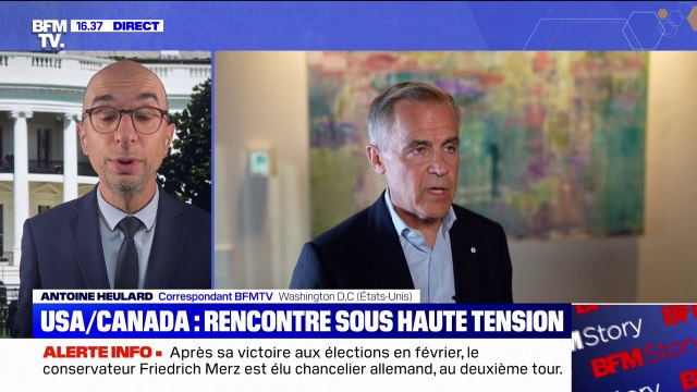 Guerre commerciale: Donald Trump reçoit le Premier ministre canadien élu, Mark Carney, à la Maison Blanche ce mardi